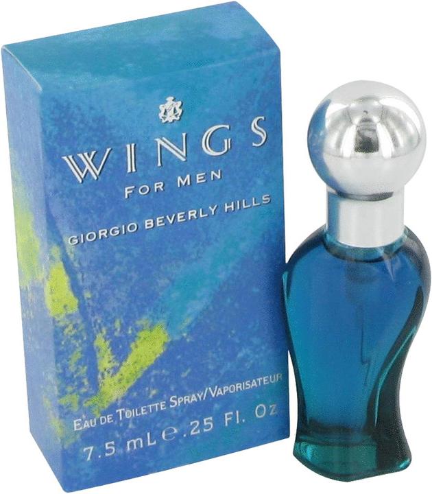Actual product image Giorgio Beverly Hills WINGS by Mini EDT Spray 7 ml (Eau de toilette, 7 ml)