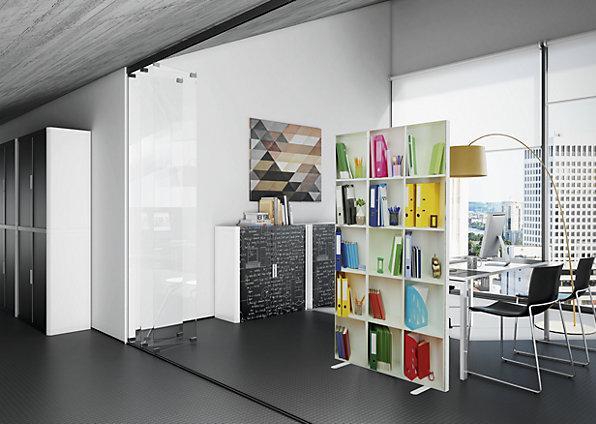 Actual product image Paperflow Partition wall LIBRARY