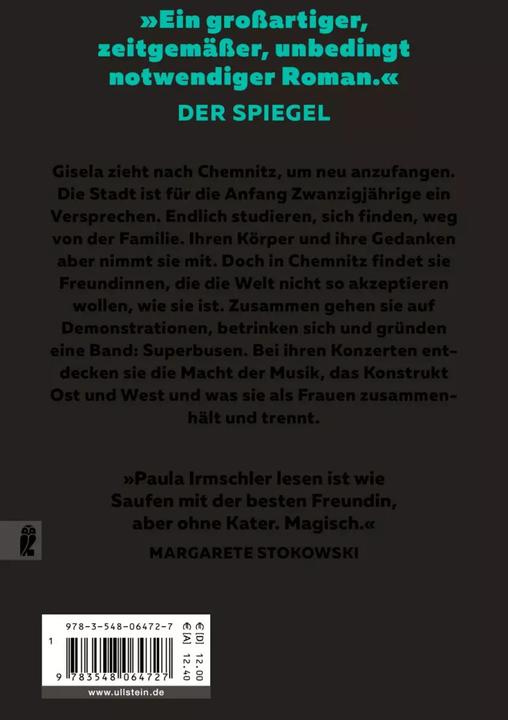 Produktbild Superbusen (Deutsch, Paula Irmschler, 2021)