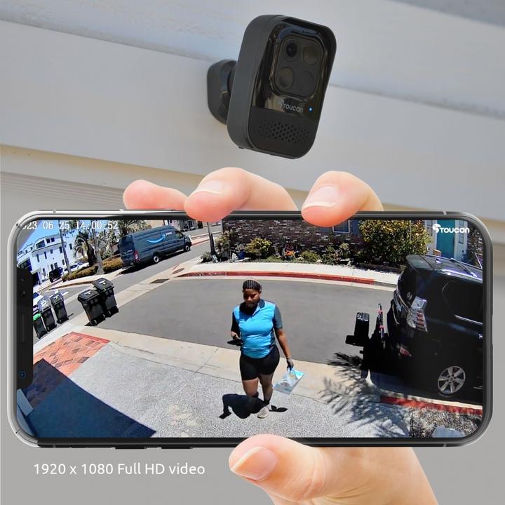 Actual product image Toucan Wireless Security Camera PRO with Radar Motion Detection
