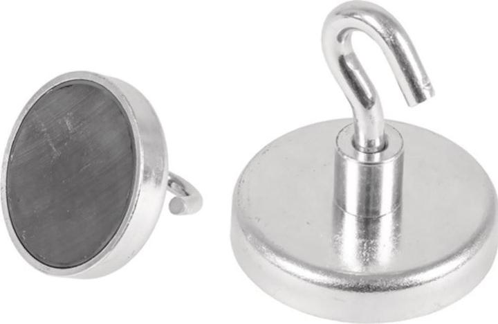 Produktbild HP Autozubehör Kraftmagnet Ø 36 mm verzinkt, mit Haken (5 x)