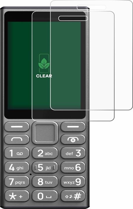 Productafbeelding ScreenLeaf Screen Protector duurzame schermbescherming, helder, anti-kras (2 Stuk, Nokia 110 4G (2023))