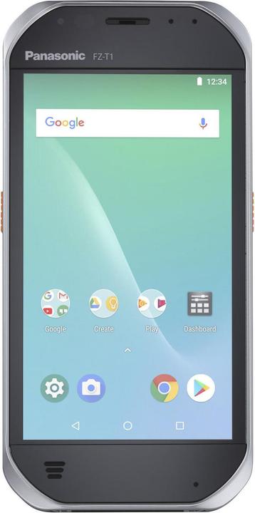 Image du produit Panasonic Toughpad, FZ-T1, Qualcomm APQ8009, 4G (4G, 5", 16 Go, Noir, Argent)