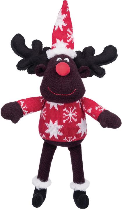 Actual product image Trixie Xmas reindeer, fabric, 42 cm (Puppy Toy)