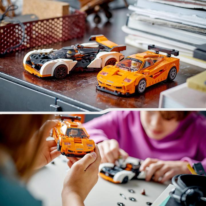 Image du produit LEGO McLaren Solus GT & McLaren F1 LM (76918, LEGO Speed Champions)