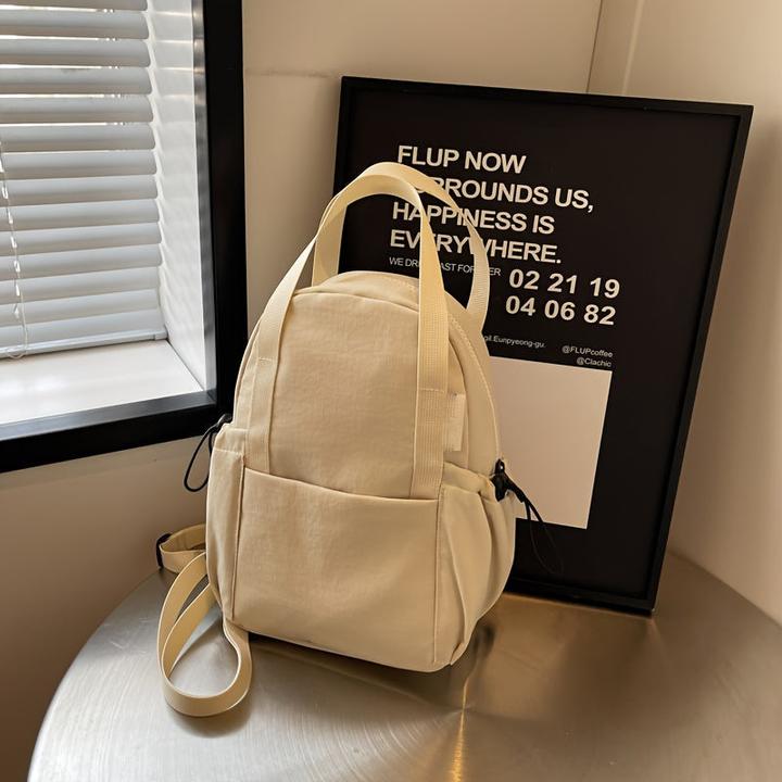 Produktbild Only-Bags.Store Leichter Nylon-Rucksack, Mode Crossbody Chest Bag, Solid Color Fitness Bag