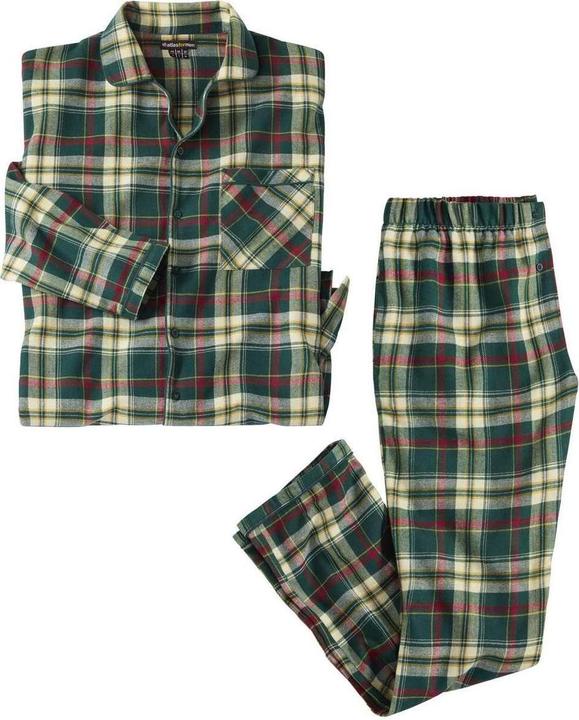Image du produit Atlas For Men Pyjama long en flanelle écossaise pour homme (XXL)