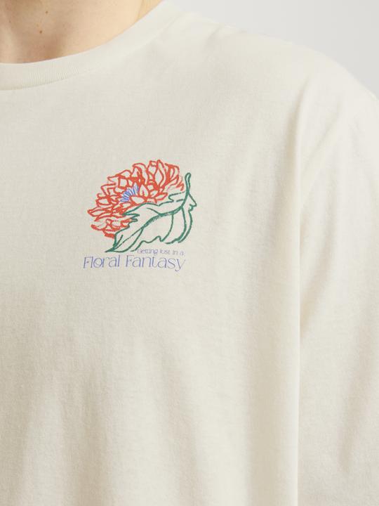 Produktbild Jack & Jones Jorfloral Tee Ss Crew Neck Ft Styd Pls (XXL)