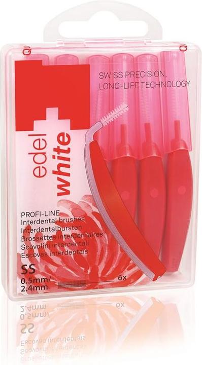 Edel + White Interdentalbürsten SS 0.5mm 6 Stk. (6 x, 0.50 mm)