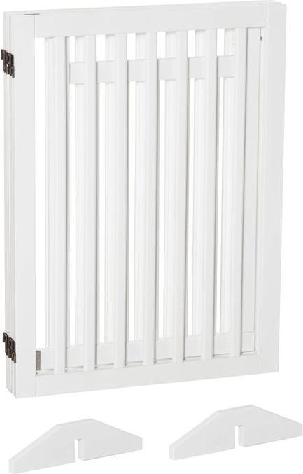 Image du produit Swisshandel24 Barrière d'escalier sans perçage Barrière de sécurité pliable Barrière de sécurité 4 pièces