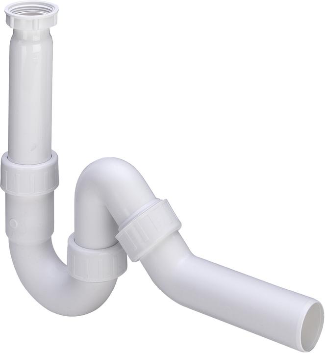 Image du produit Viega Siphon tubulaire 7985.20 G 1 1/2xDN 50, cuivre blanc, avec coude d'évacuation de 45Gr. (Siphon tube, 1 1/2“)