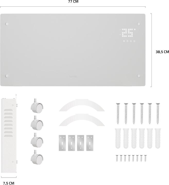 Immagine prodotto Hombli Vetro a convezione HBCH-0309 (2000 W)