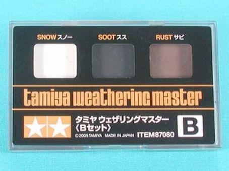 Actual product image Tamiya Model railroad powder paint snow