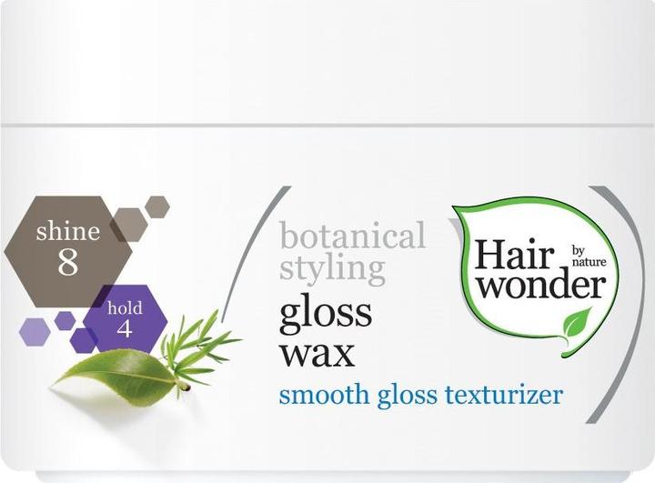 Image du produit Hairwonder botanical styling gloss wax (Gel coiffant, 100 ml)