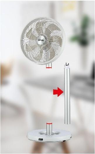 Actual product image Sonnenkönig Flex Fan (40 dB)