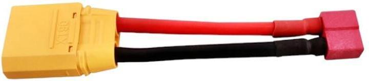 Actual product image Gens Ace Deans?T?female to XT90 male adapter, AWG12 60mm