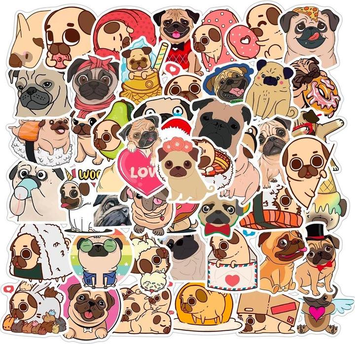 Immagine prodotto JTI 50x adesivi - Cani