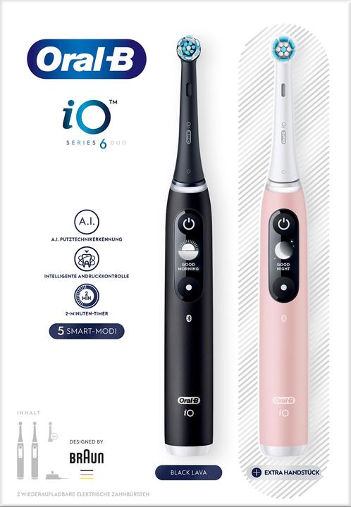 Actual product image Oral-B iO Series 6 (Oscillating toothbrush)