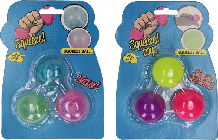 Actual product image Koopman Squeeze Ball Sticky Color, Set of 3