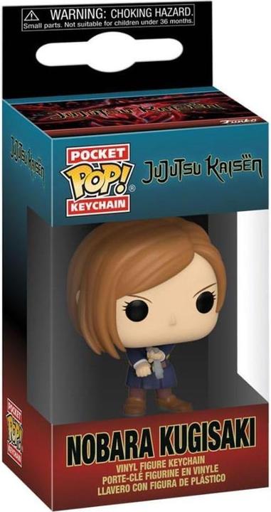 Produktbild Funko Jujutsu Kaisen présentoir porte-clés Pocket POP! Vinyl Nobara 4 cm (12)
