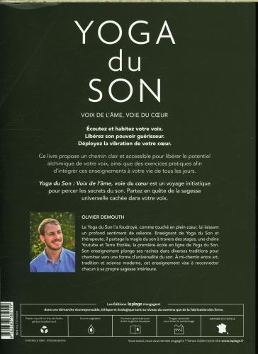 Actual product image Yoga du son : voix de l'âme, voie du coeur (French, Demouth Olivier, 2024)