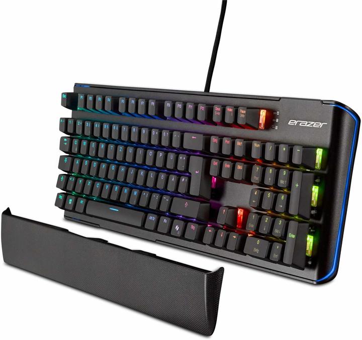 Actual product image Erazer Supporter X20 gaming keyboard (CH, Cable)