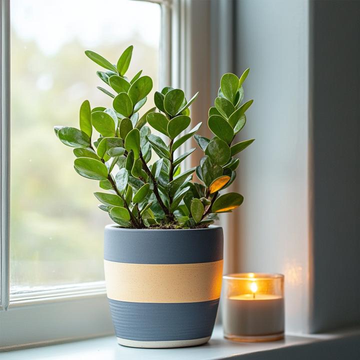 Image du produit Plant in a Box Zamioculcas Zamiifolia - Plume porte-bonheur (65 cm)