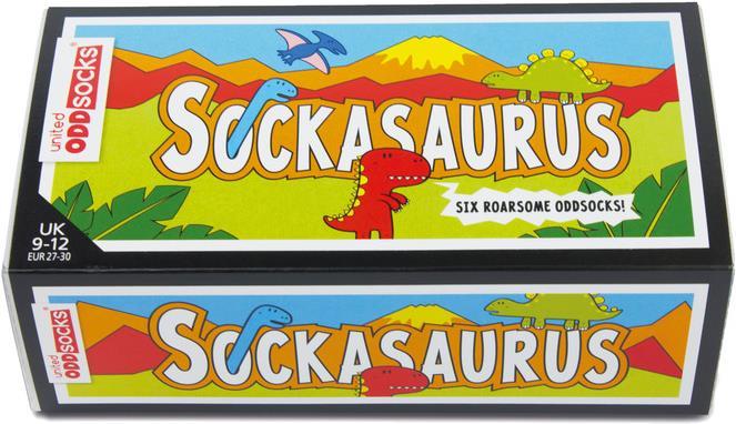 Immagine prodotto United Oddsocks Sockasaurus (confezione da 3, 27 - 30)