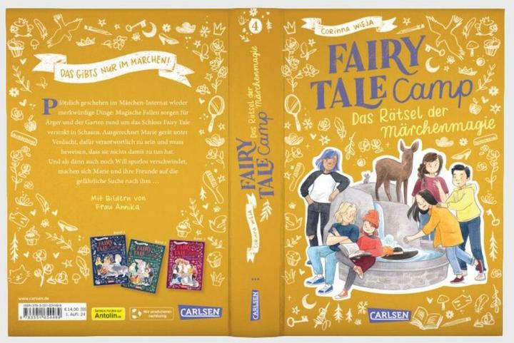 Immagine prodotto Fairy Tale Camp 4: L'enigma della magia delle fiabe (Corinna Wieja, Annika Sauerborn, Tedesco)