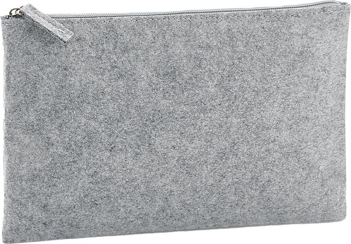 Actual product image Bagbase Felt Toiletry Bag
