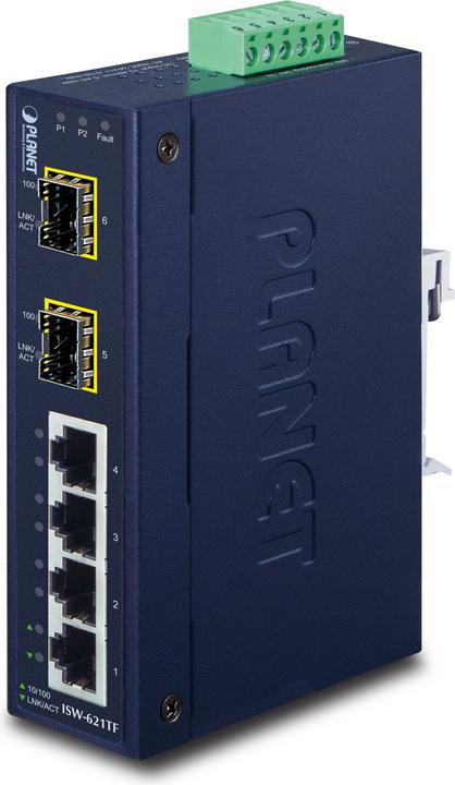 Actual product image Planet 4-Port SFP Ethernet Switch (4 Ports)