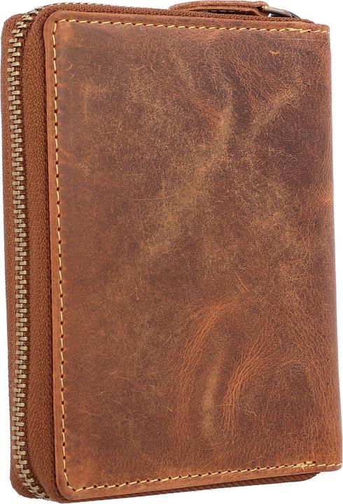Produktbild Greenburry Vintage Sternzeichen Geldbörse Leder 10 cm