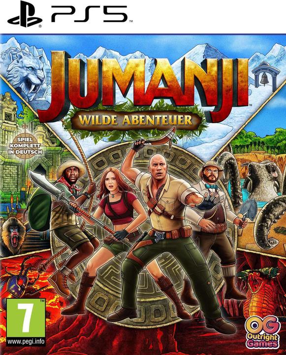 Immagine prodotto Outright Games Jumanji: Avventure selvagge PS-5 (PS5, DE)
