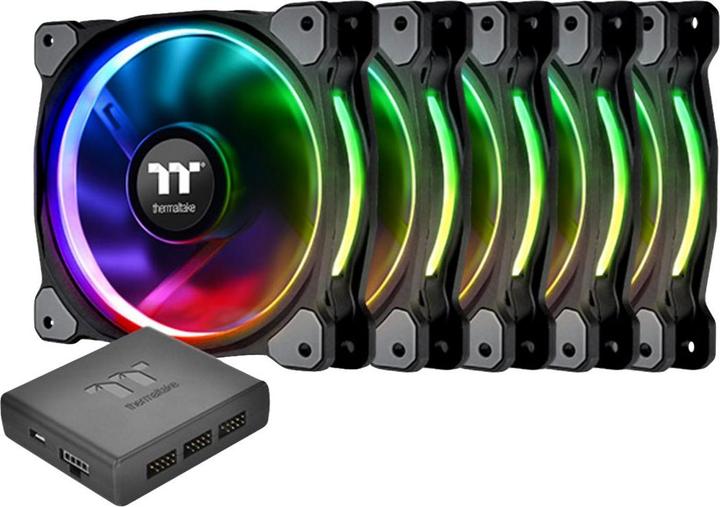 Produktbild Thermaltake Riing Plus 12 RGB TT Premium Edition (120 mm, 5 x)