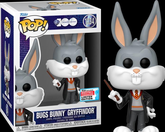 Produktbild Funko POP! WB 100th Looney Tunes x Harry Potter - Bugs Bunny Gryffindor Exclusive 2023