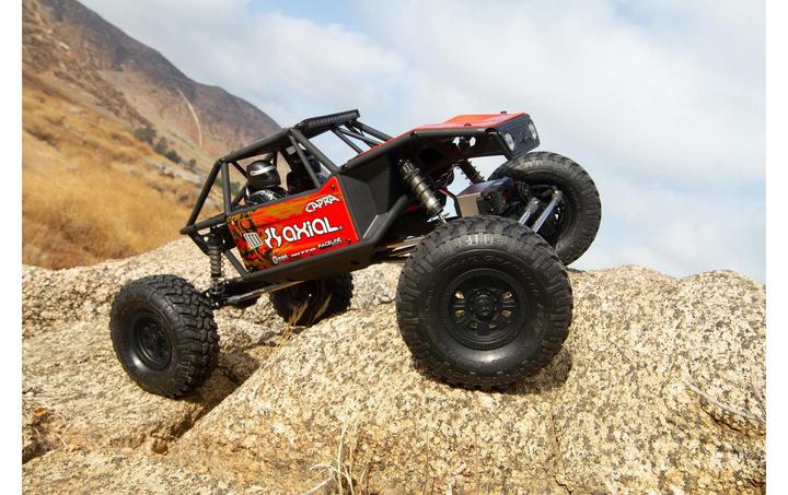 Produktbild Axial Rock Racer Capra 1.9 Unlimited ARTR Rot (ARR Almost-Ready-to-Race)