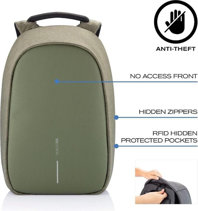 Image du produit Xddesign Bobby Hero Reg Backpack Vert (18 l)