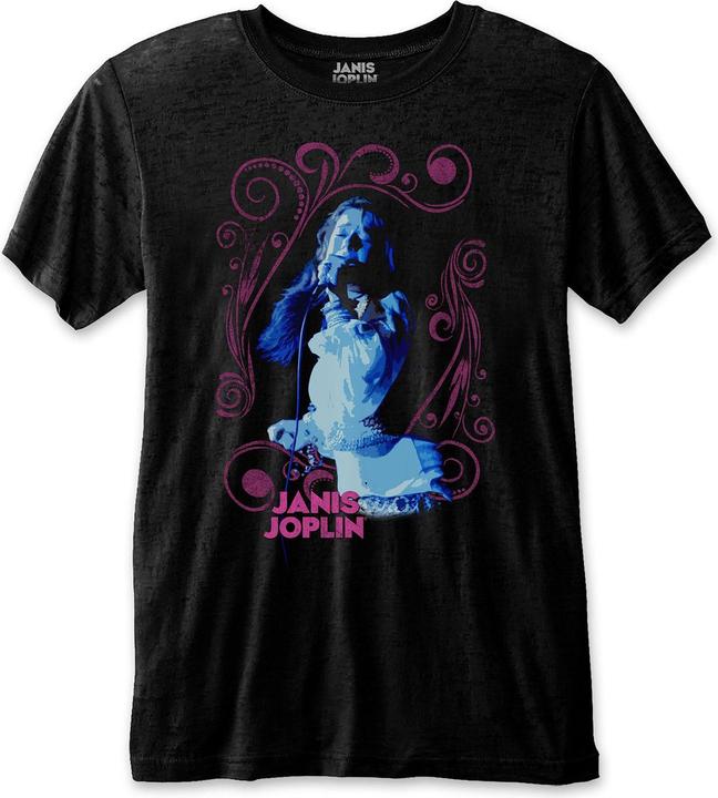 Music Brand Unisex Adult Floral Frame T-Shirt (L)