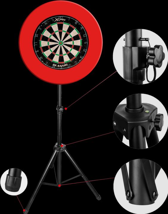 Actual product image XQ Max Hybrid Stand for Dartboard