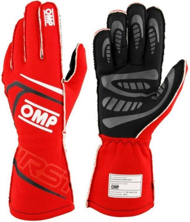 Actual product image OMPHobby Karting Handschuhe MY2025 FIA 8856-2018 (XS)