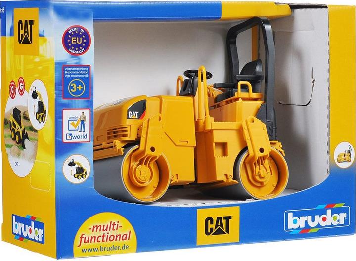 Actual product image Bruder Cat Tandem Vibratory Roller