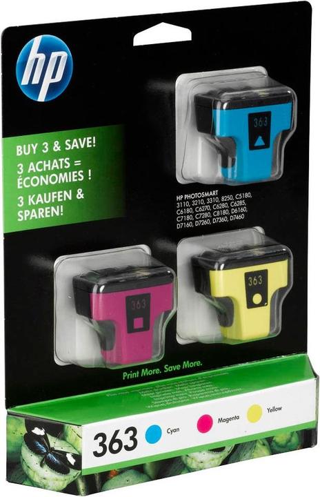 HP 363 Value Pack (M, Y, C)