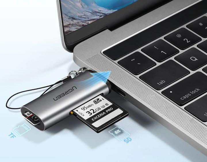 Immagine prodotto Ugreen Lettore di schede 2in1 (USB-C)