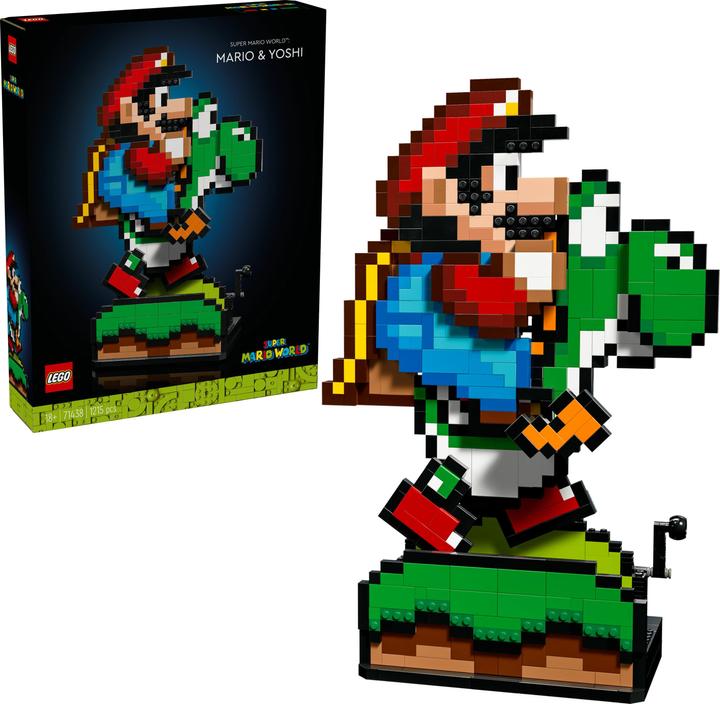 Immagine prodotto LEGO Super Mario World: Mario e Yoshi (71438, LEGO Super Mario)