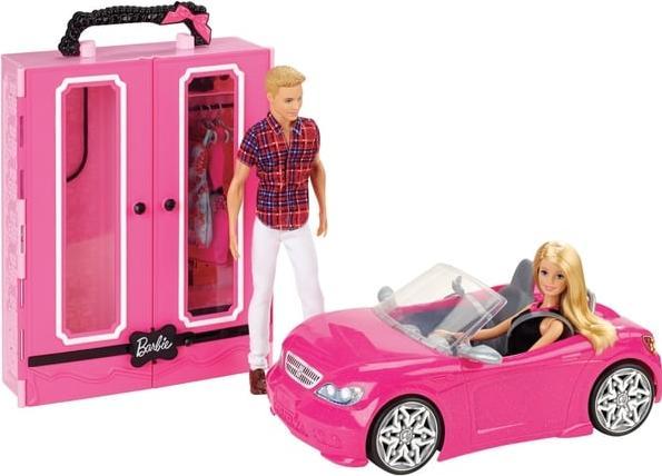 Produktbild Barbie Kleiderschrank + umwandelbares Geschenkset