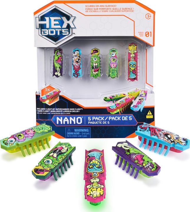 Hexbots Nano Flash 5er Pack