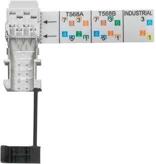 Actual product image Weidmüller RJ45 field install plug Cat6a/profinet