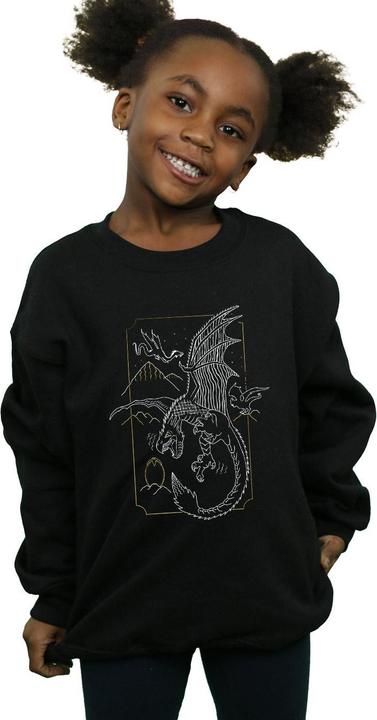Immagine prodotto Dragon Line Art Felpa Ragazze (116)