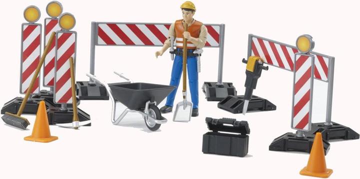 Actual product image Bruder Construction site set incl. figure