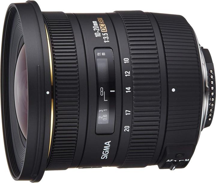 Immagine prodotto Sigma 10-20mm EX DC ASP HSM, Nikon F DX (Nikon DX, APS-C / DX)